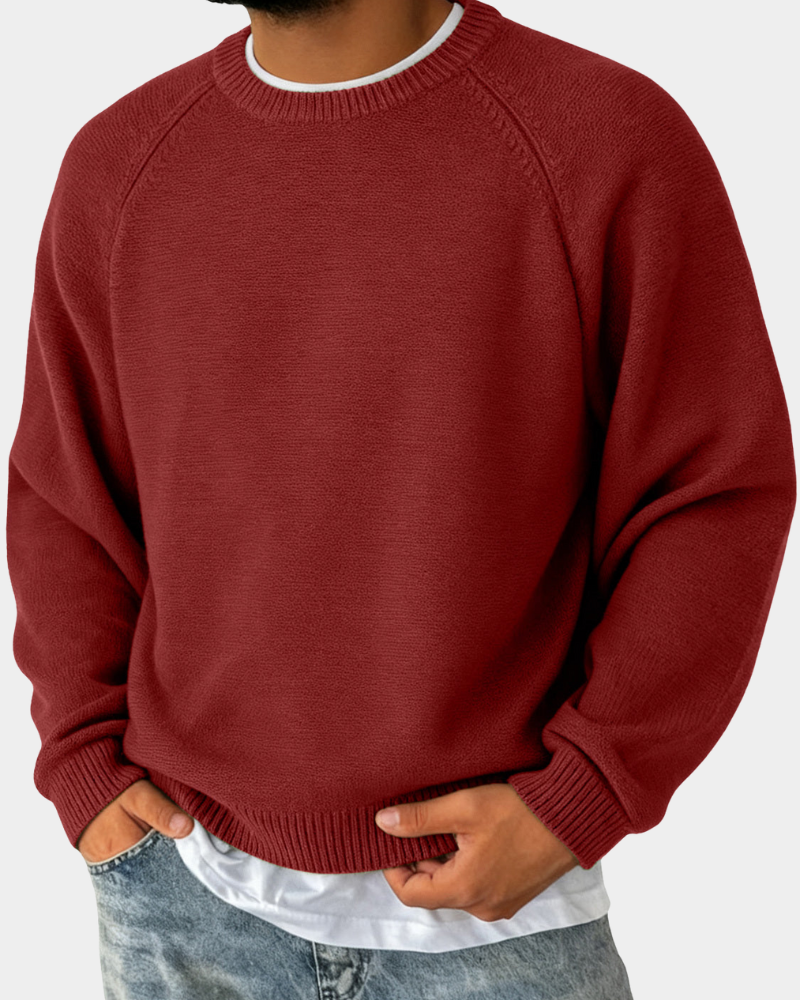 Evander | Simple crewneck sweater