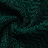 Ensemble — polo en maille texturée contrastante à col V & short chino