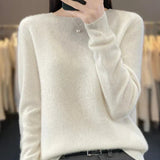 Pierrette | Pull en maille fine à poignets côtelés