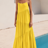 Isaure | Robe aérienne à volants étagés