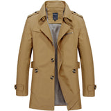 LONG BUSINESS WINDBREAKER FOR MEN