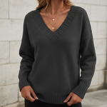 Bérangère | Pull moderne à col V