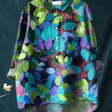 Andrée | Blouse vintage française à fleurs