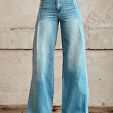 Manon | Pantalon palazzo taille haute