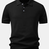 Ensemble — polo basique en maille & short en maille