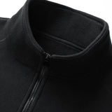 Ensemble — sweat polaire à col zippé & pantalon polaire à jambe droite