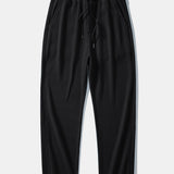 Ensemble — chemise gaufrée & pantalon gaufré en maille à cordon