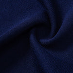 Ensemble — polo en maille texturée color block & pantalon fuselé coupe slim
