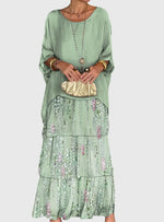 Robe Élégante Longue et Fluide