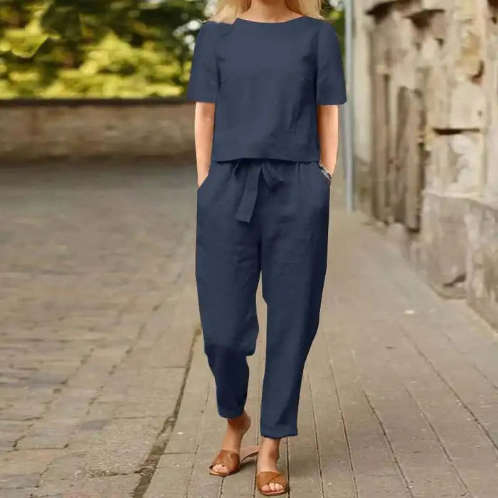 Ensemble de détente chic en deux pièces