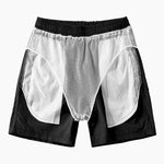 Ensemble — chemise à imprimé géométrique aztèque & short de bain