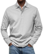LUXURY LONG-SLEEVED POLO