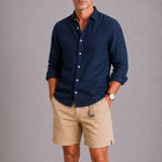 COTTON TWILL SHORTS FOR MEN