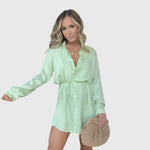 Sylvie — Robe Salopette Élégante