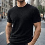 T-shirt Auro Capucine — en cachemire