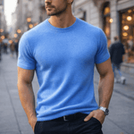 T-shirt Auro Capucine — en cachemire