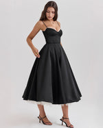 Olympe | Robe midi élégante