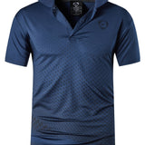 SPORT PRINT POLO SHIRT FOR MEN