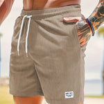 SKINNY DRAWSTRING SHORTS FOR MEN