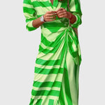 Everly — Robe Wrap Élégante avec Imprimé