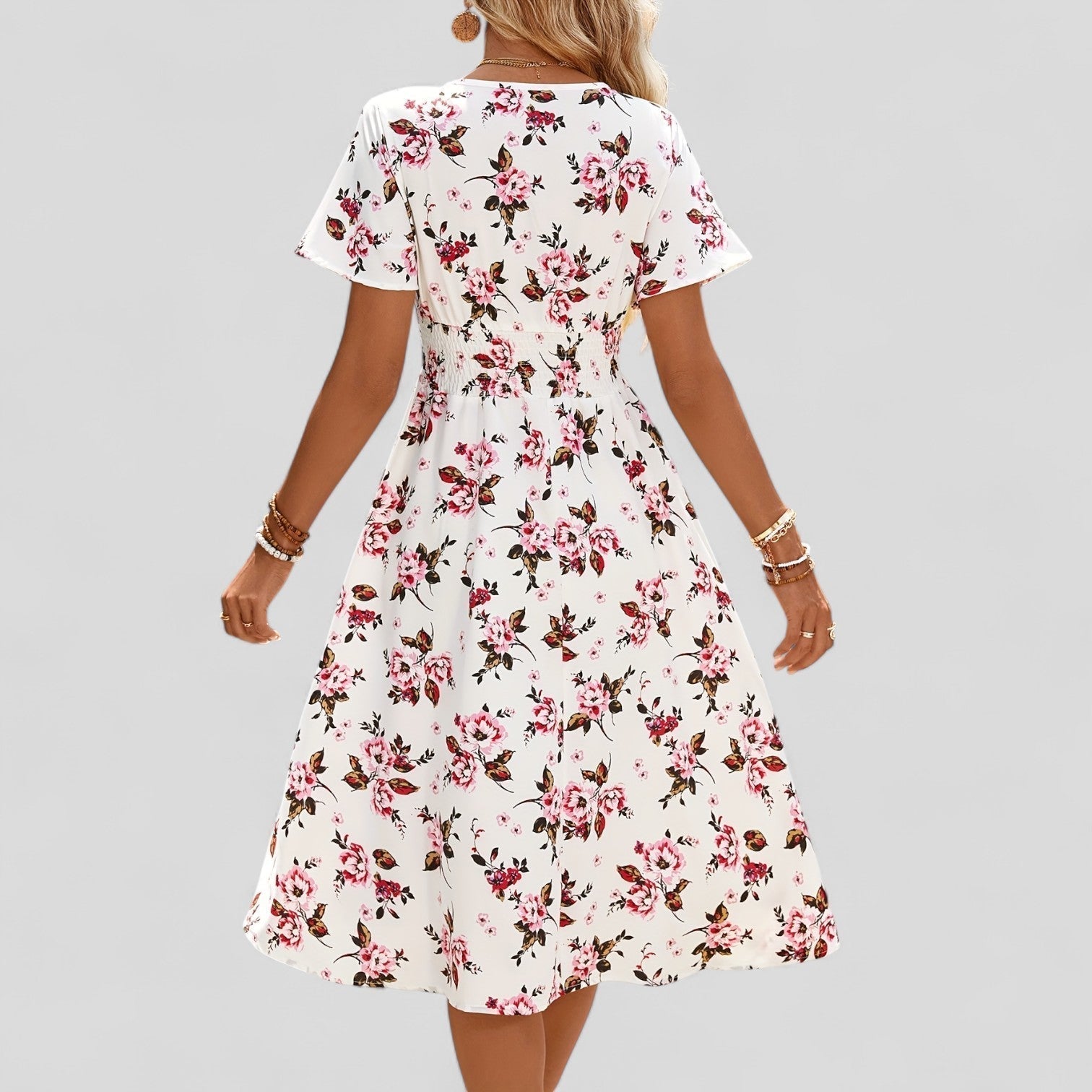 Gretalise — Robe Midi d'Été Confortable