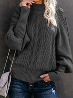 Pull Long Décontracté à Manches Longues