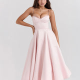 Olympe | Robe midi élégante