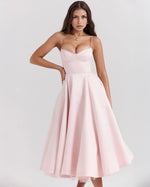 Olympe | Robe midi élégante