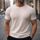 T-shirt Auro Capucine — en cachemire