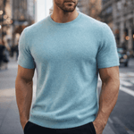 T-shirt Auro Capucine — en cachemire
