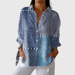 Clotilde — Blouse imprimée légère et colorée