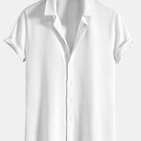 Ensemble — chemise côtelée coupe ajustée & pantalon côtelé à jambe droite