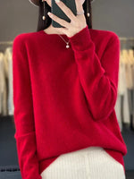 Pierrette | Pull en maille fine à poignets côtelés