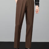 Ensemble Capucine — polo zippé en maille contrastante & pantalon fuselé coupe slim