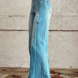 Manon | Pantalon palazzo taille haute