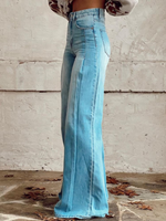 Manon | Pantalon palazzo taille haute