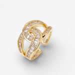 Unity - Bague Élégante Ajustable Knuten