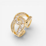 Bague Élégante Ajustable Knuten