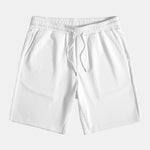 Ensemble — chemise côtelée contrastante & short côtelé à cordon