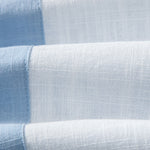 Chemise bowling patchwork en lin