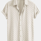 Ensemble — chemise en éponge à damier & short