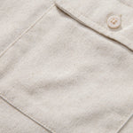 Ensemble — chemise cubaine en lin à poches & short en lin à cordon