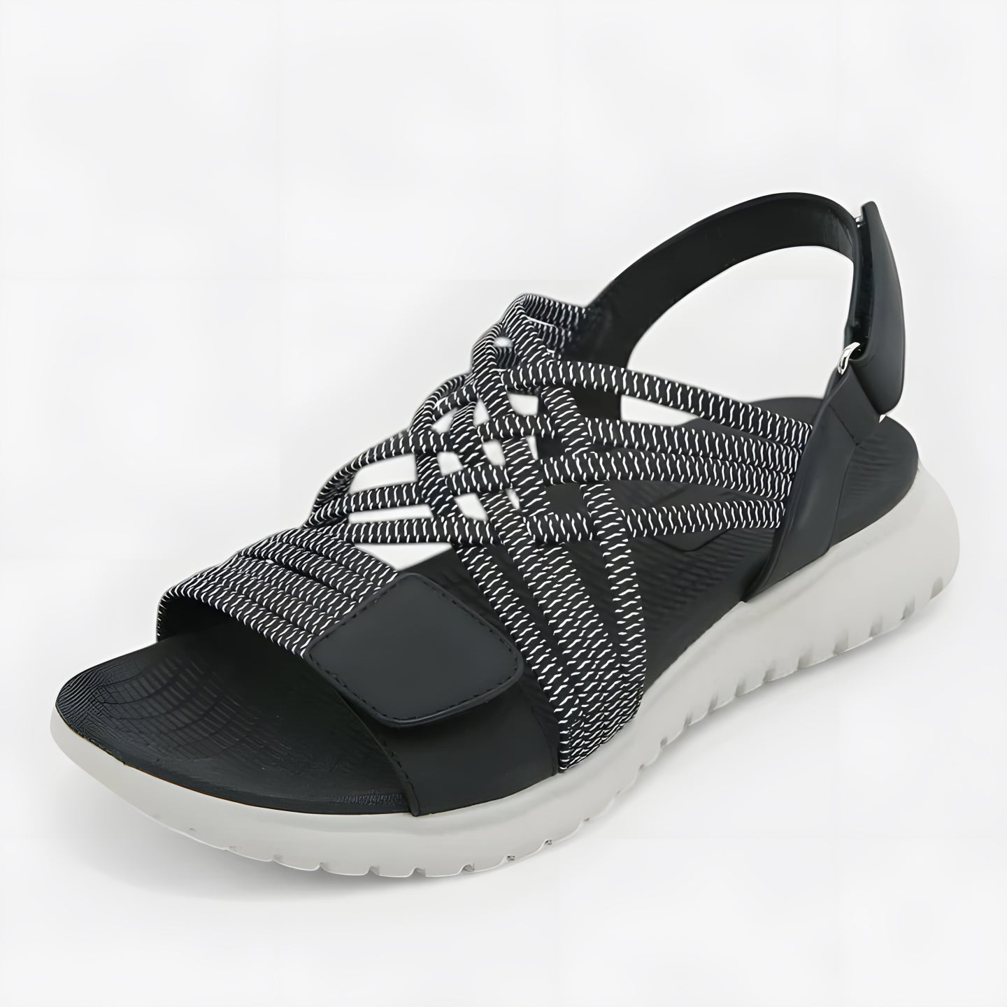 Gemma | Sandales orthopédiques femme confortables Noir