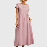 Giselle — Robe Décontractée avec Poches
