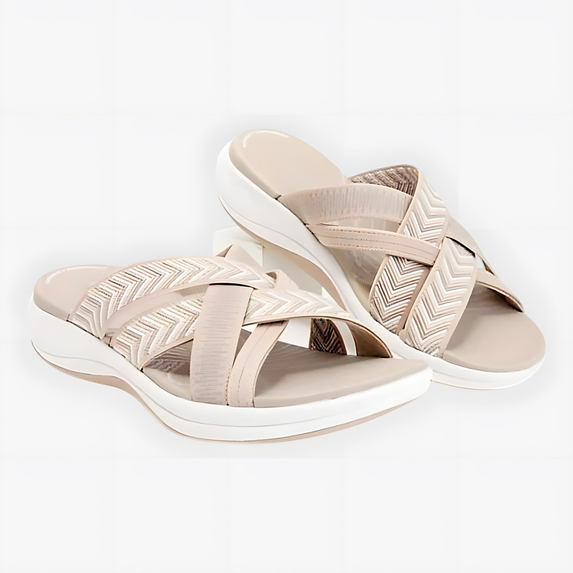Livia | Sandales femme légères et douces Beige