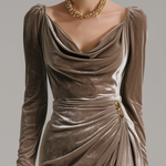 Mykah — Robe Midi Élégante