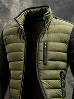CLASSIC QUILTED ZIP JACKET FOR MEN