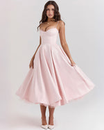 Olympe | Robe midi élégante