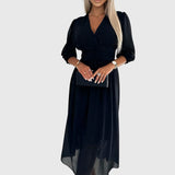Chloe — Robe en Chiffon Soie Légère