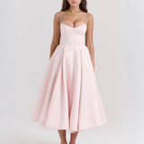 Olympe | Robe midi élégante